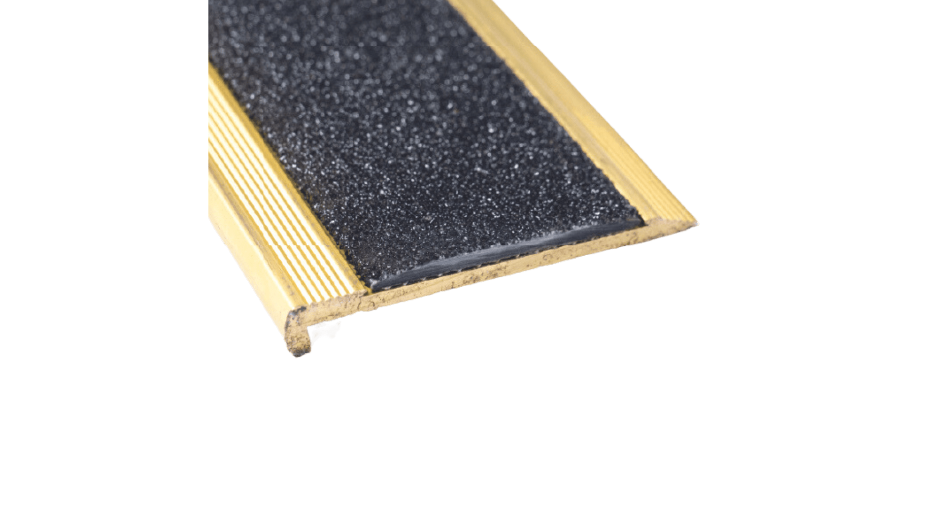 Stair Nosing Brass Carborundum Heavy Duty