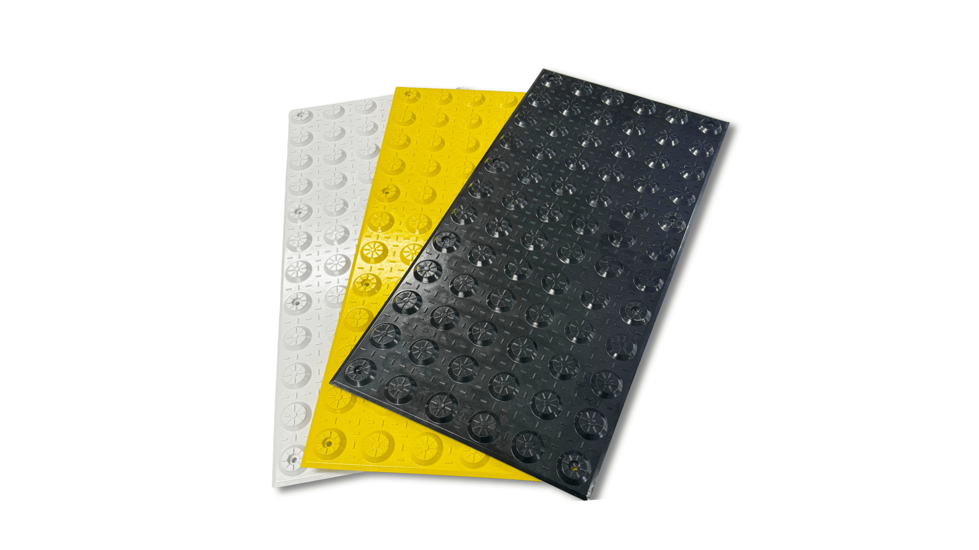 Fibreglass Tactiles Duratac® Eco Hazard Tiles