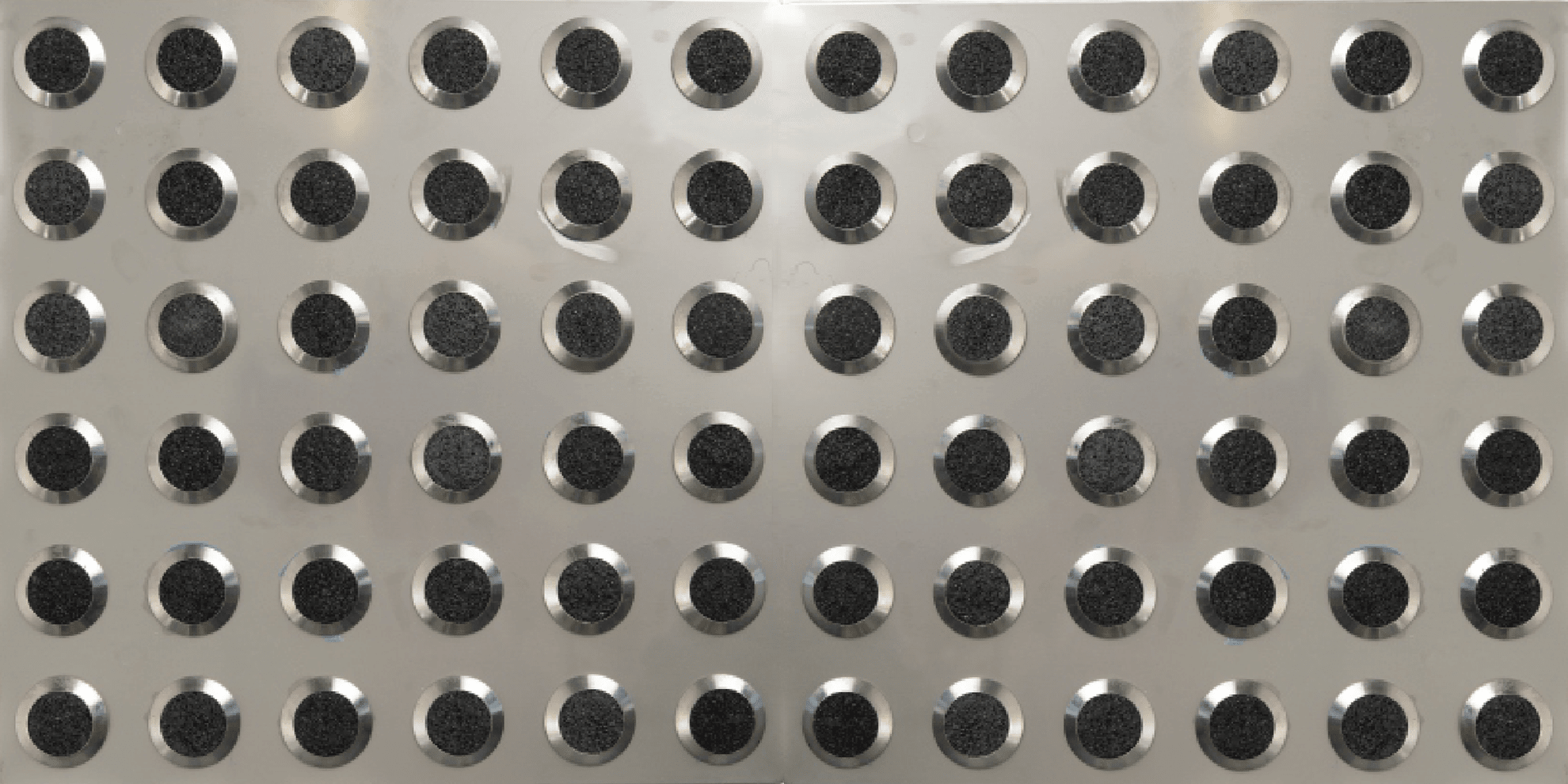 Stainless Steel Plate with Carb Insert -300 x 600mm